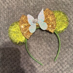 Sparkling Green and Gold Kids Costume Headband